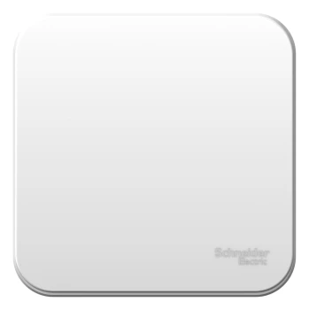 Выключатель 1-клавишный, 6А, монтажная пластина, Белый, серия Blanca, Schneider Electric